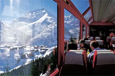 Glacier Express All Inclusive in Winter 