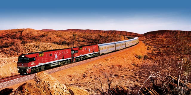 Australia rail holidays